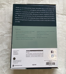 NIV Student Bible Leathersoft Cover Lay Flat Maps Yancey Stafford Reading Plans