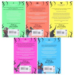 Percy Jackson And The Olympians Series By Rick Riordan 5 Books – Ages 9+ – PB