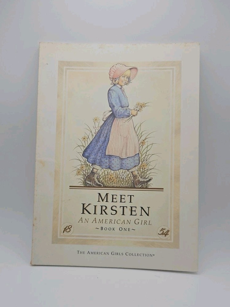 Vtg Kirsten An American Girl Books Lot Of 4~ #’s 1,2,5,6 ~ 8.5 x 6 x 0.2