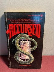 The Accursed by Paul Boorstin (1978) Vintage Signet Horror Paperback Book