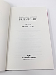 The Book of Women’s Friendship by Rachel Cooke (2024, Hardcover) 2025 1st US Pr