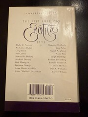 1993 The Best American Erotica HARDCOVER BOOK edited By Susie Bright PREOWNED