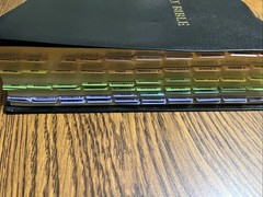 Holy Bible : King James Version Black Bonded Leather, Wide Margin by Hendrickson
