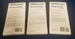Lot of 3 Food & Wine Guides 2013 2014 2015 Paperbacks all like NEW