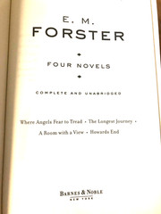 RARE! E.M. Forster: Four Novels (Library of Essential Writers Series) Forster HC