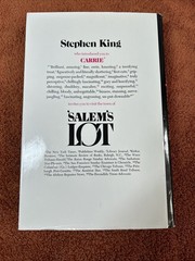 Salem’s Lot By Stephen King Hardcover 1975 Doubleday Vintage Book Club Ed. 9.5”