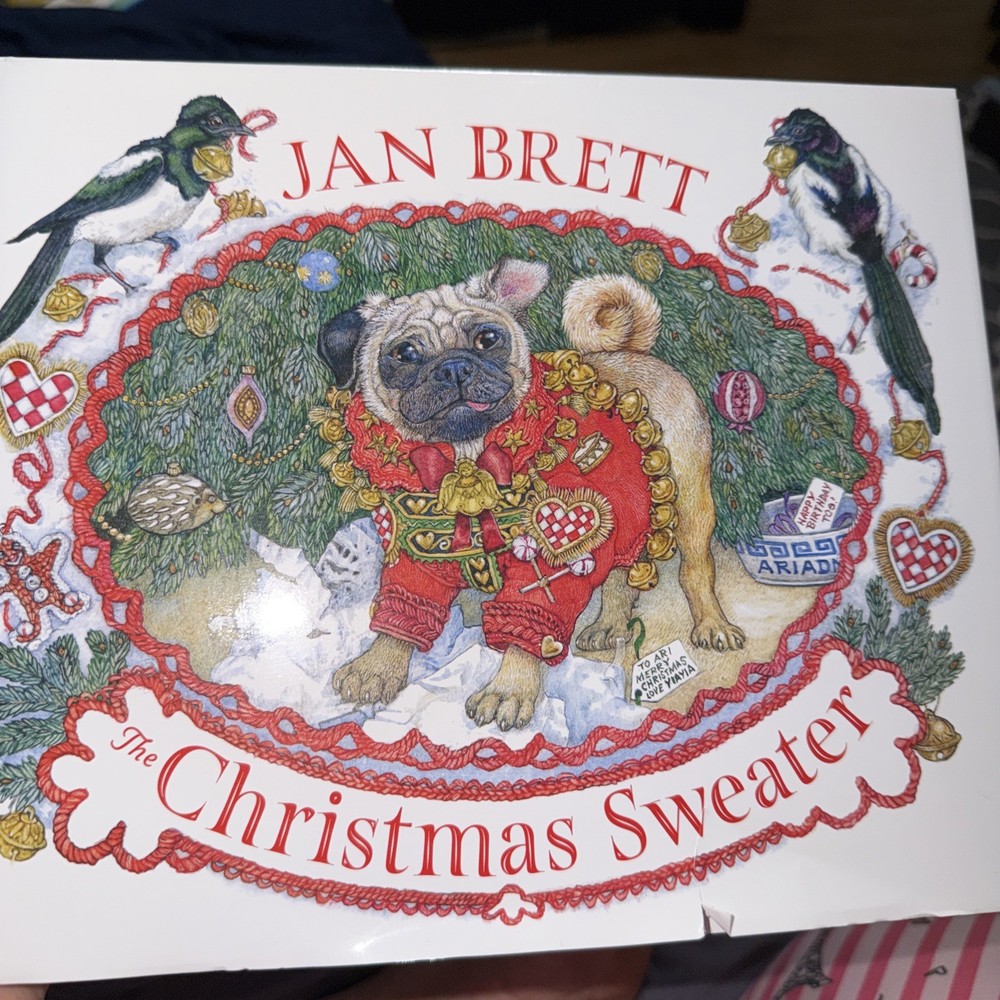 Christmas Sweater by Jan Brett (2025, Hardcover)