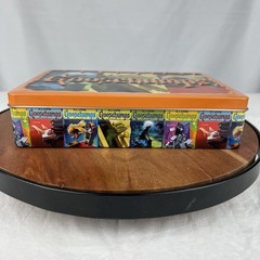 Goosebumps Retro Fear Limited Edition Collectible Tin Book Set Orange VGC Books