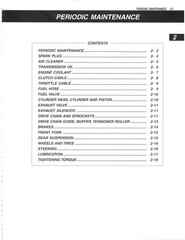 SUZUKI RM125 Owners Service Manual 2001 – STEEL WIRE BOUND – TOUGH COVERED