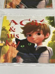 Lot Of 4 New Children’s Books A Cat & His Kids Rhyming Book Softcover Christmas