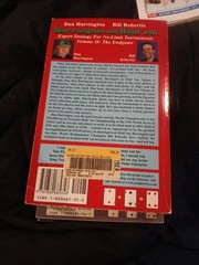 Harrington On Hold 'Em Series Complete Set of 3 books Great Shape See Pics