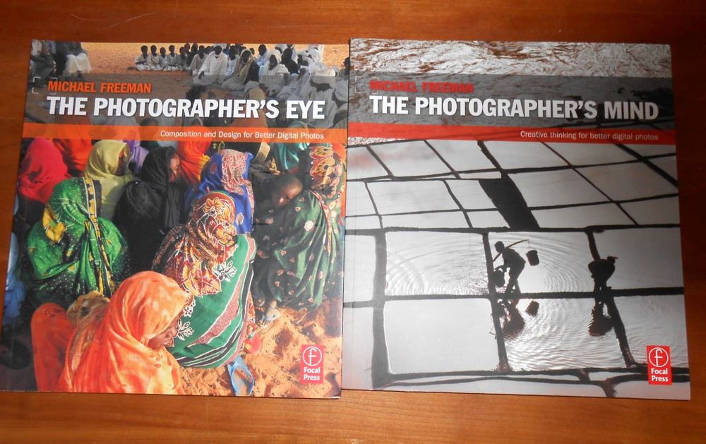 Lot of 2 Michael Freeman THE PHOTOGRAPHER’S EYE & MIND – TPB VGC