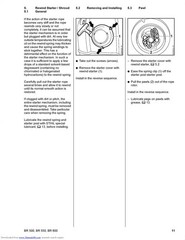 STIHL BR 500 550 600 Backpack Blower Service Manual 2009 – WIRE BOUND – COVERS
