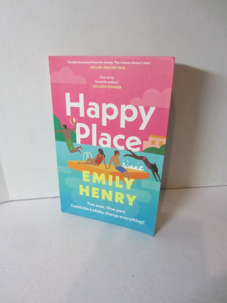 Happy Place by Emily Henry- 2023- Paperback – Looks Unread-(3027BK)