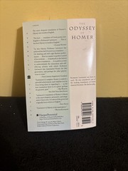 The Odyssey Of Homer Richmond Lattimore Paperback Book 1999