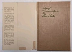 THROUGH THREE SCORE YEARS by Mina Shafer (1947, HC/DJ) * FREE SHIPPING *