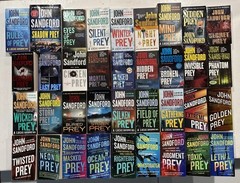 36 Book Lot Complete Lucas Davenport „PREY” Series #1-35+1 JOHN SANDFORD Set