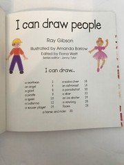 I Can Draw People (Usborne Playtime) by Gibson, Ray Paperback