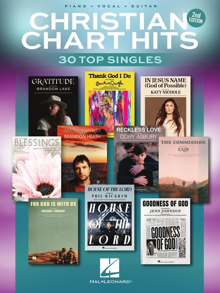 Christian Chart Hits – 2nd Edition: 30 Top Singles Arranged for Piano/Vocal/…