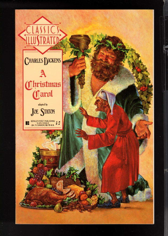 A CHRISTMAS CAROL (9.4/9.6 NM AVG) CLASSICS ILLUSTRATED CHARLES DICKENS CGC IT!