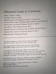 Vintage 1978 Reader’s Digest Illustrated Gardening 672 Pages Hardcover Book