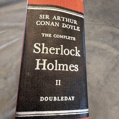 Complete Sherlock Holmes Vol 2 Sir Arthur Conan Doyle 1927 Doubleday Hardcover