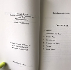 Watchman Nee The Basic Lessons Series 1 Timothy 4:7 Vol 1-4, 6 Vintage 1970’s PB