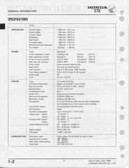 HONDA C70 Shop Manual 1980 Through 1982 1981 – STEEL WIRE BOUND – TOUGH COVERS