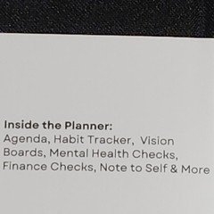 Progress Undated 365 Day Goal Setting, Progress Planner Notebook Black 196 Pages