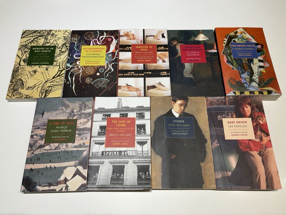 Lot of 10 New York Review Books NYRB – Various Titles
