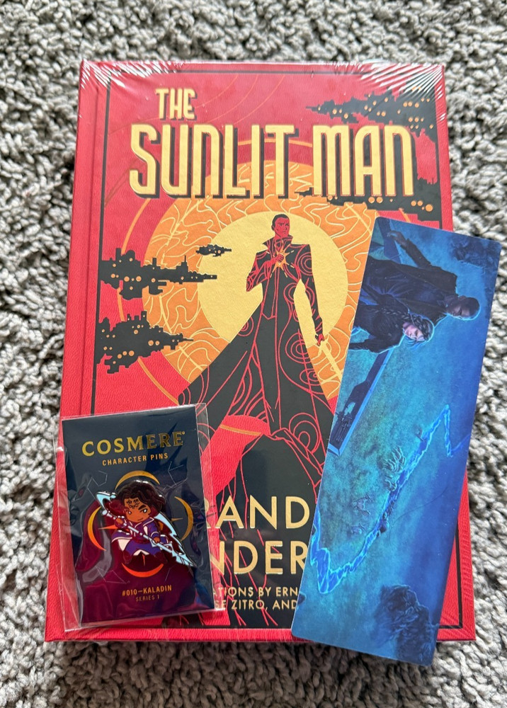 SEALED – The Sunlit Man – Brandon Sanderson – Kickstarter First Edition