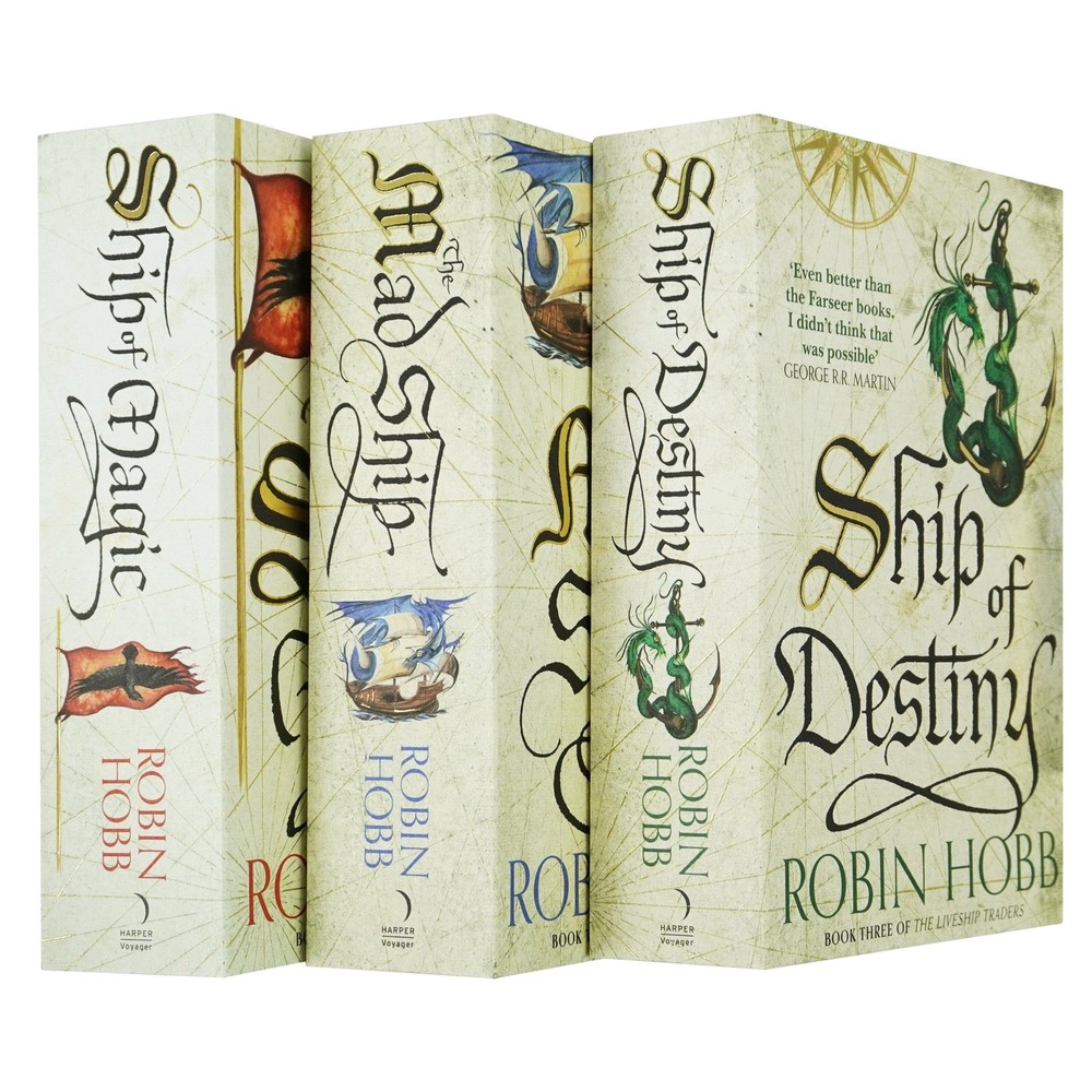 Liveship Traders Trilogy by Robin Hobb: 3 Books Set – Fiction – Paperback
