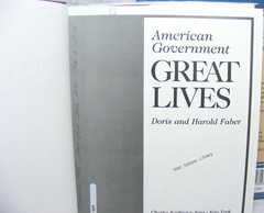 Vintage Lot of 3 Great Lives Books Copyright 1988 & 1997 Charles Scribner’s Sons