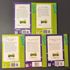 Disney’s Doug Chronicles 1990s Lot of 5, Books 5, 8, 10, 11 & 13