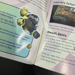 Nintendo GameCube Pokemon Colosseum Official Brady Games Strategy Guide W Poster