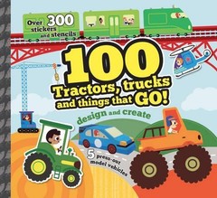 100 Tractors, Trucks and Things That Go! (Spiral Bound) (UK IMPORT)