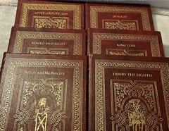 Easton Press William Shakespeare The Complete Works, 12 Leather Volumes