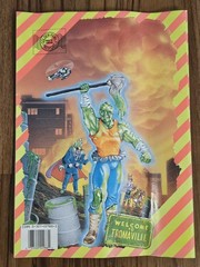 Vtg 1991 Toxic Crusaders Big Coloring Book Golden NOS Unused 90s