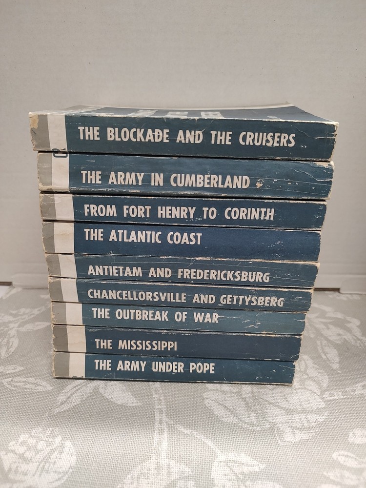 Campaigns of the civil war different authors, set of 9