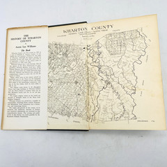 The History of Wharton County Texas 1846-1961 Annie Lee Williams Hardcover DJ