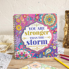 Women’s Coloring Book 30 Pages Inspirational Quotes Coloring Books for Adults to