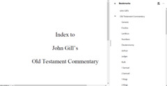 John Gill’s Exposition on the Entire Bible – All 66 Volumes (PDF E-Books) CD-ROM