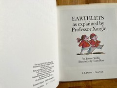 EARTHLETS by JEANNE WILLIS & TONY ROSS 1988 FIRST PRINT HC/DJ ILLUSTRATED FUNNY