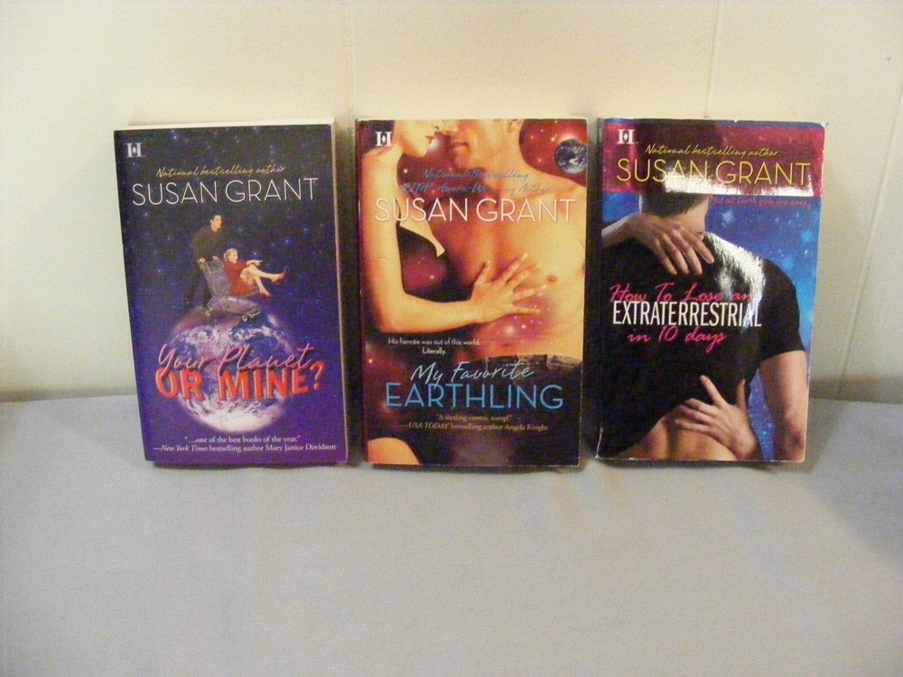 3 SUSAN GRANT – Paranormal Romance -Complete Other Worldly Men pbs -FREE SHIP