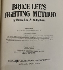 Bruce Lee’s Fighting Method Hardcover By Bruce Lee & M. Uyehara 448 Pages 1980