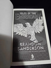 Signed Isles of the Emberdark Brandon Sanderson Dragonsteel Edition First Print