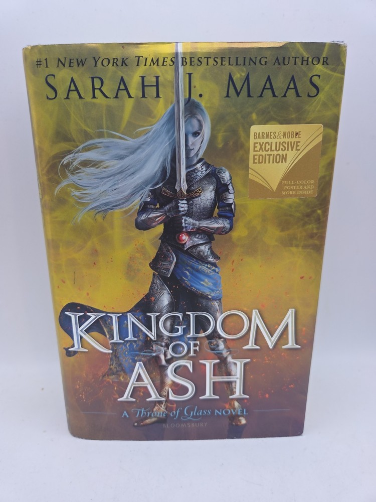 Kingdom of Ash by Sarah J. Maas 1st Edition (2018, Hardcover, B&N Exclusive)