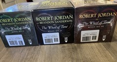 The Wheel of Time Robert Jordan Complete Set PB Books 1-15, 2 Sealed Box Sets