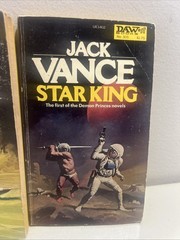 Jack Vance 7 Vintage Paperback Sci-Fi Novels Daw Books/Dell Great Lot!!