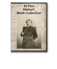 St. Paul, MN Minnesota History Culture Biography Genealogy 8 Book Set – D53